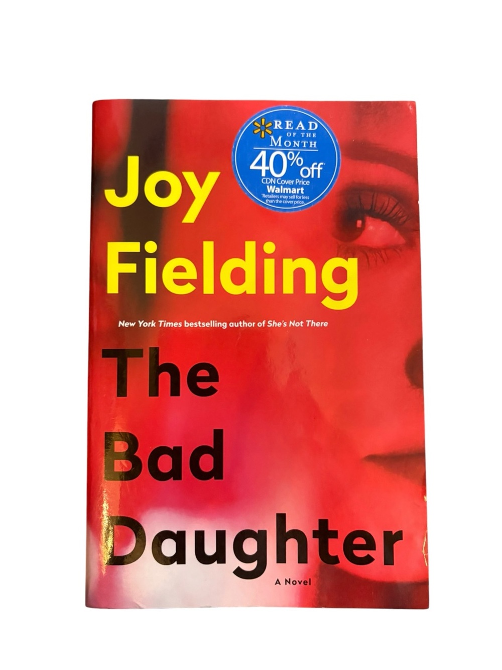 3/$20 Joy Fielding The Bad Daughter - Red Cover